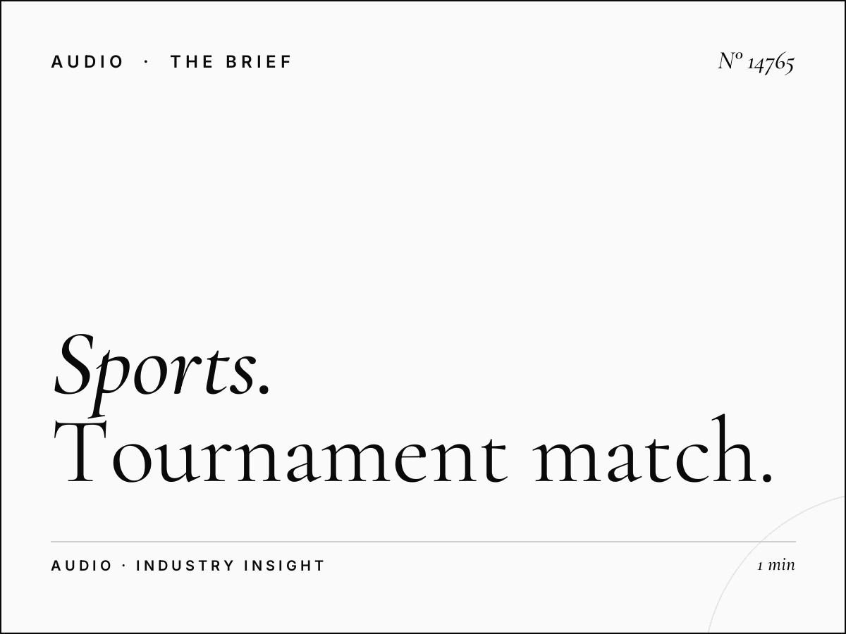 U FM 90 Sports Events: Tournament Match Advertising