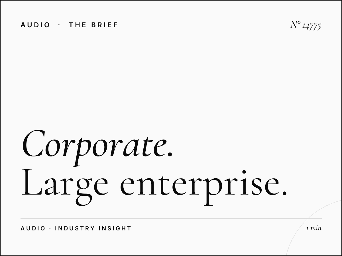 U FM 90 Corporate: Large Enterprise Marketing