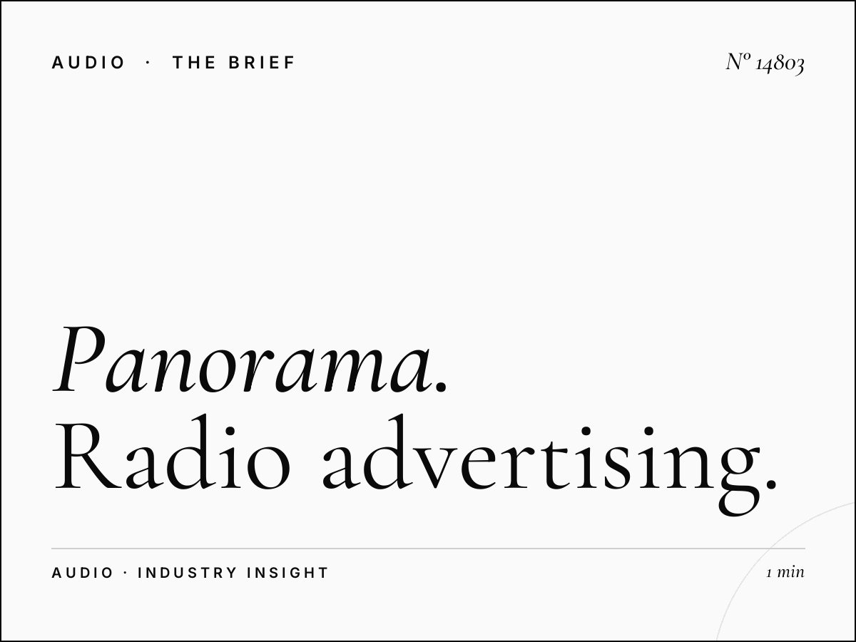 Panorama FM 96 Campaign Strategy: Radio Advertising Planning