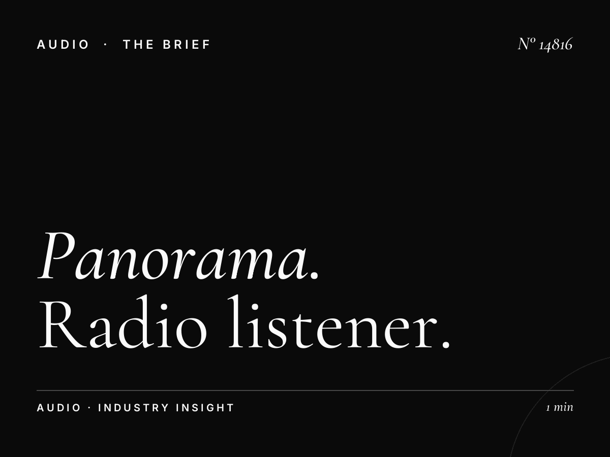Panorama FM 96 Target Audience: Radio Listener Demographics