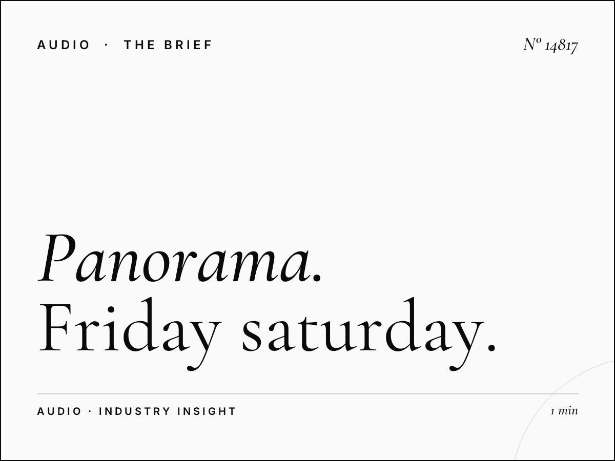 Panorama FM 96 Weekend: Friday Saturday Programming