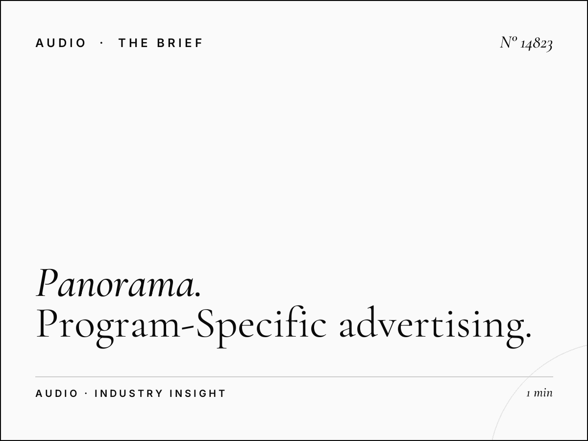 Panorama FM 96 Radio Shows: Program-Specific Advertising