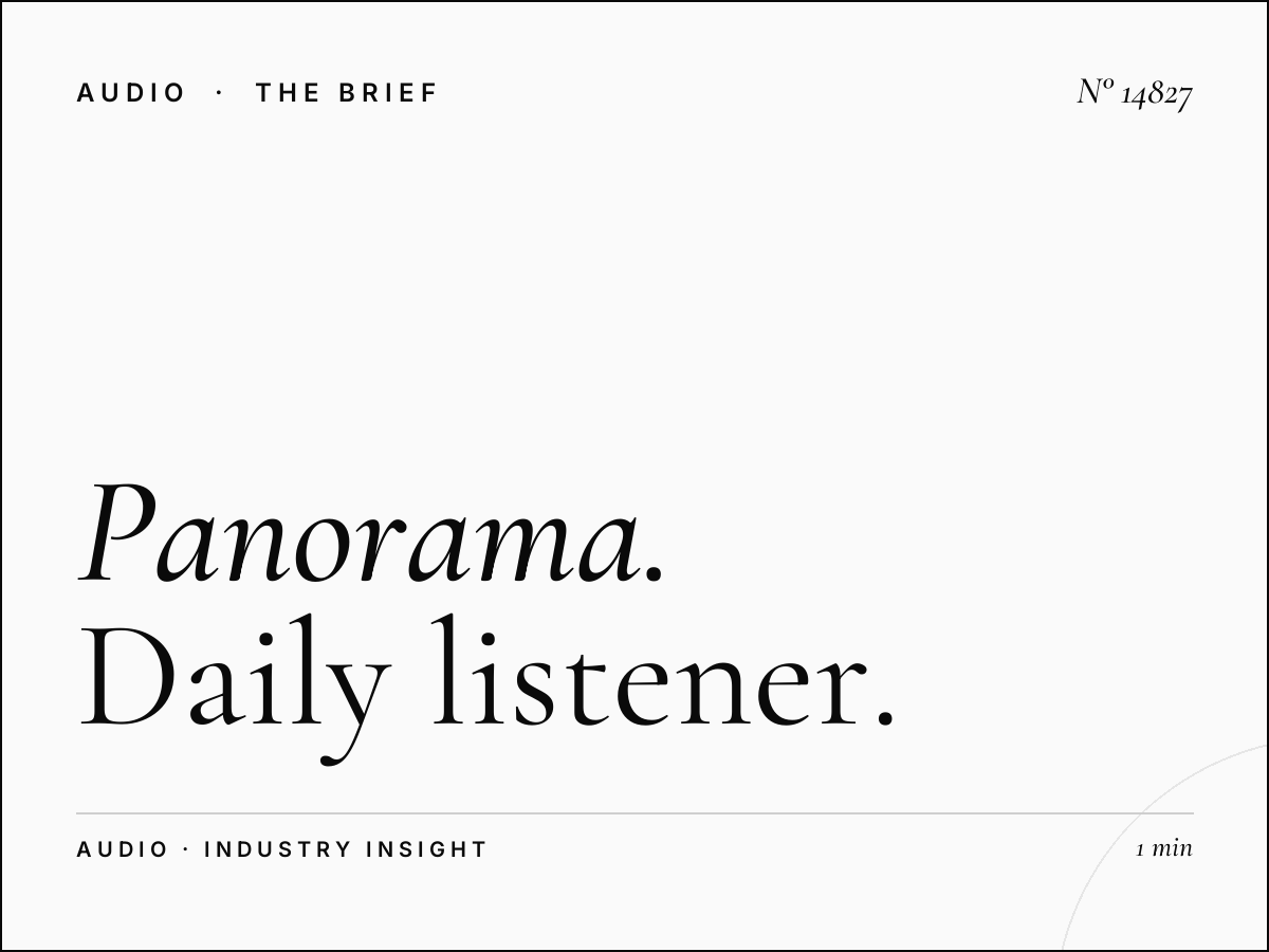 Panorama FM 96 Reach: Daily Listener Impressions Saudi Arabia
