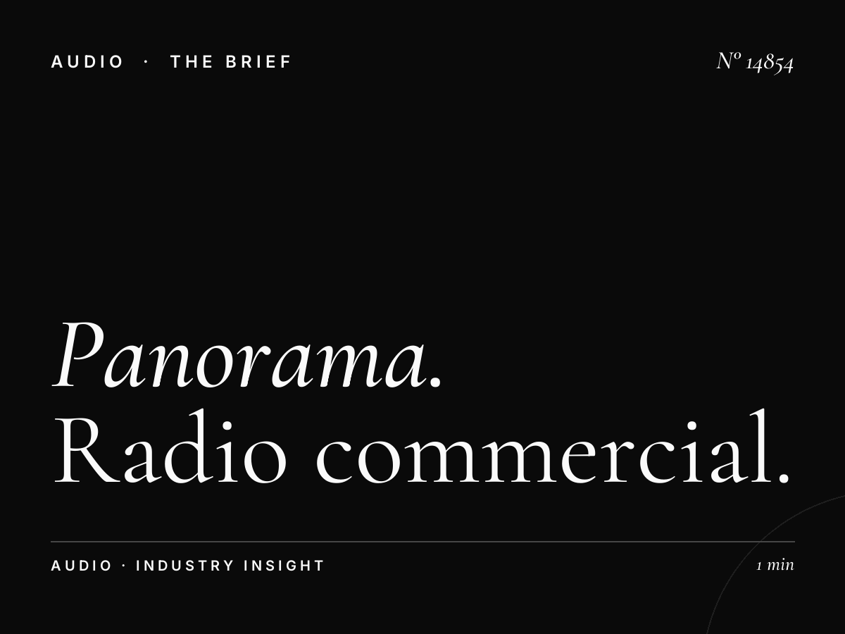 Panorama FM 96 Creative Production: Radio Commercial Creation