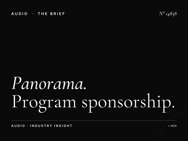 Panorama FM 96 Sponsorship: Program Sponsorship Opportunities