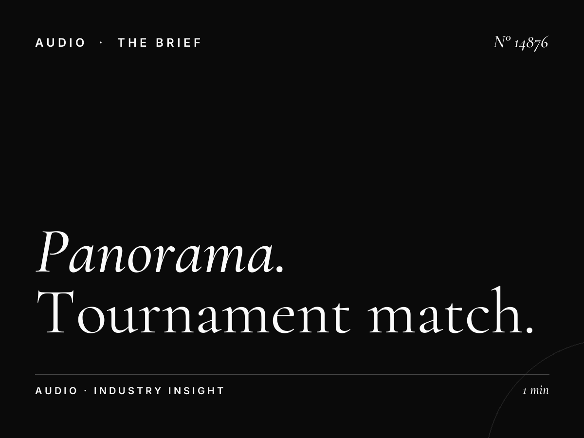 Panorama FM 96 Sports Events: Tournament Match Advertising