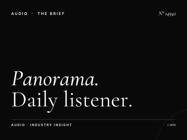 Panorama FM 96 Reach: Daily Listener Impressions Saudi