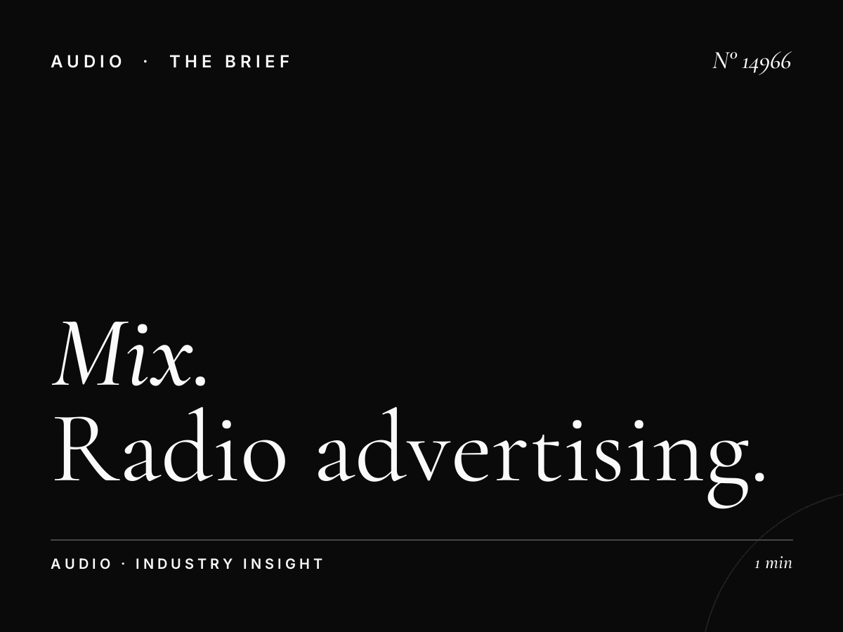 Mix FM 98 Campaign Strategy: Radio Advertising Planning
