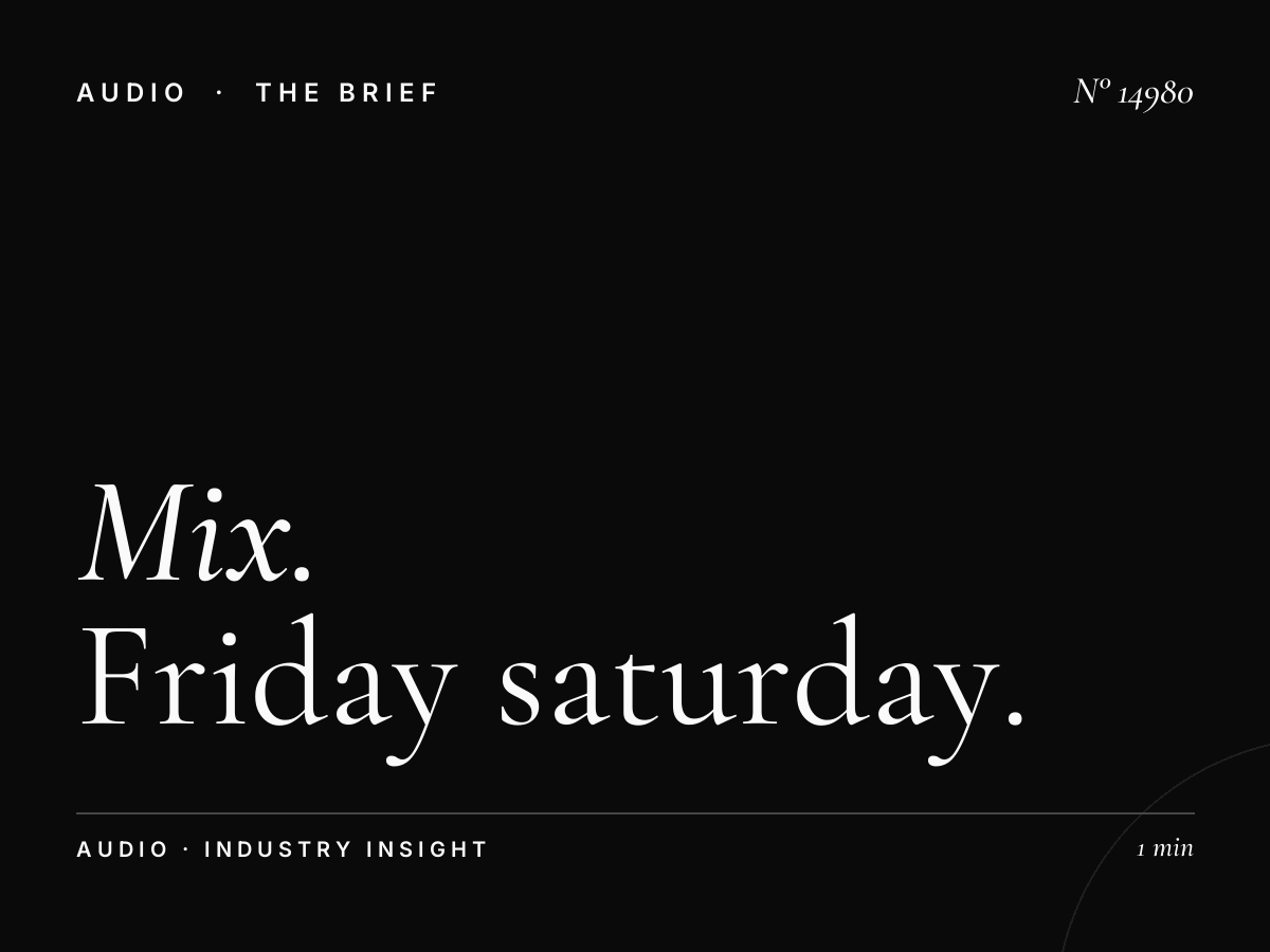 Mix FM 98 Weekend: Friday Saturday Programming