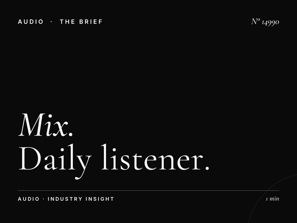 Mix FM 98 Reach: Daily Listener Impressions Saudi
