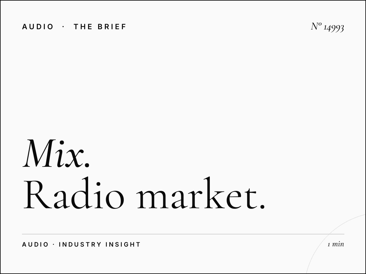 Mix FM 98 Competition: Radio Market Positioning