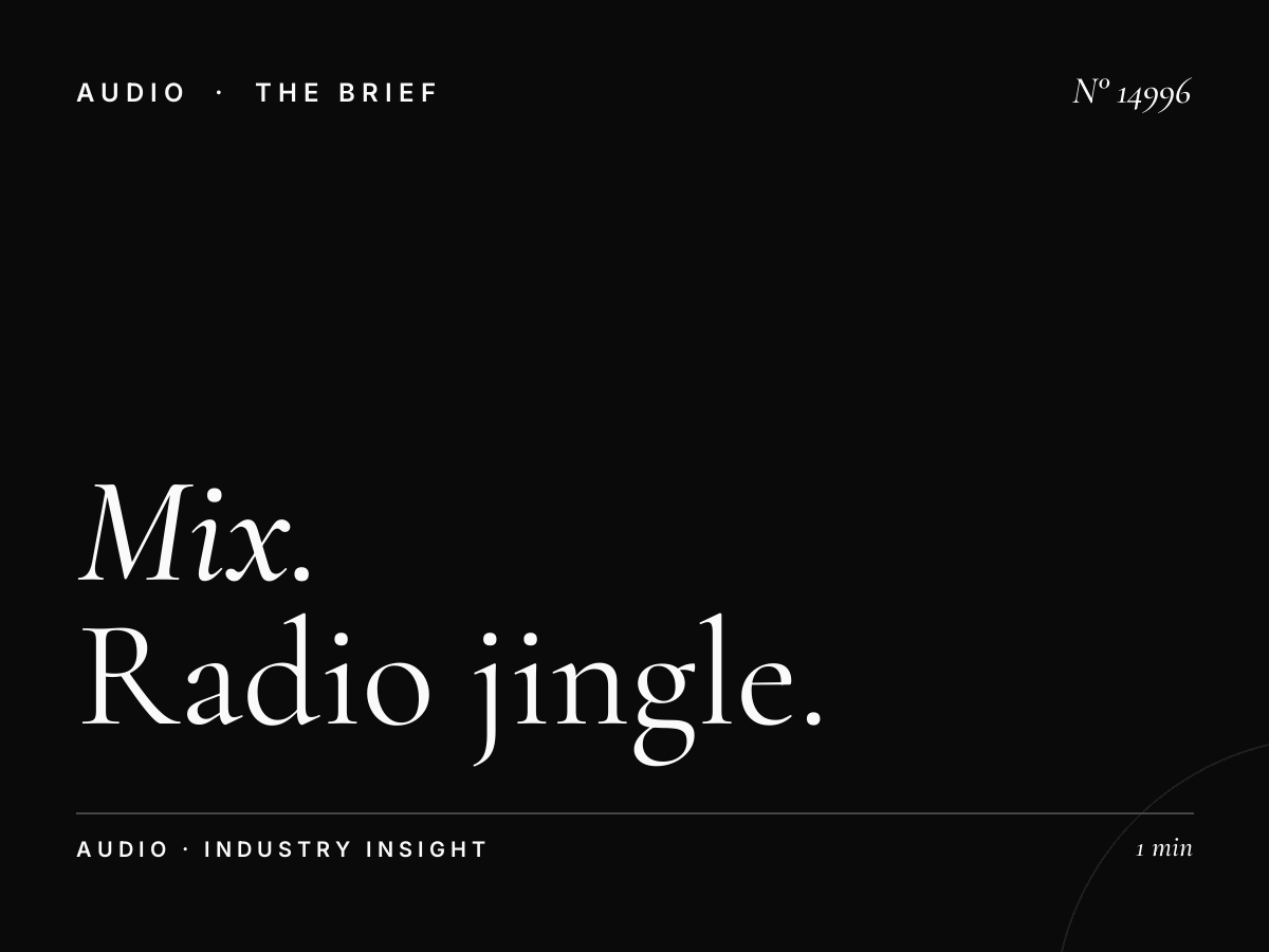 Mix FM 98 Jingles: Radio Jingle Production Services