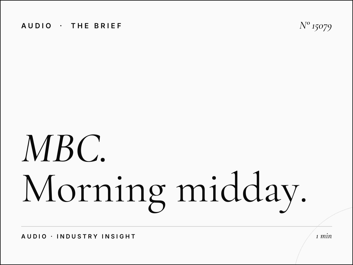 MBC FM 102 Dayparts: Morning Midday Evening Programming