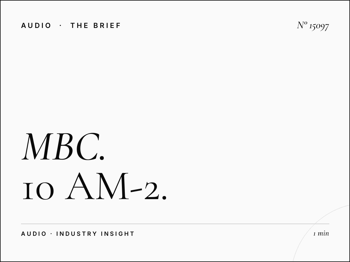 MBC FM 102 Midday Block: 10 AM-2 PM Advertising
