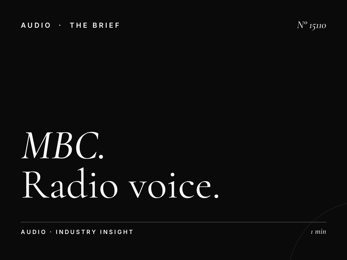 MBC FM 102 Voice Over: Radio Voice Talent Options