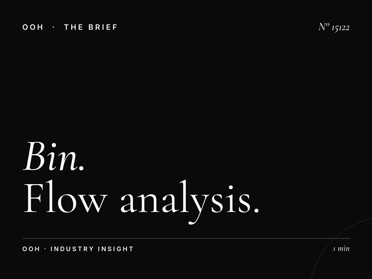 Bin Twar Static Wall Banner Traffic: Flow Analysis