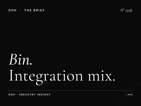 Bin Twar Wall Banner Marketing: Integration Mix