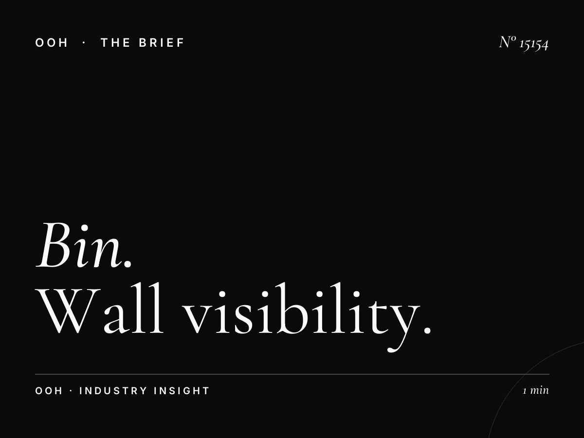 Bin Omran Wall Banner Impact: Wall Visibility