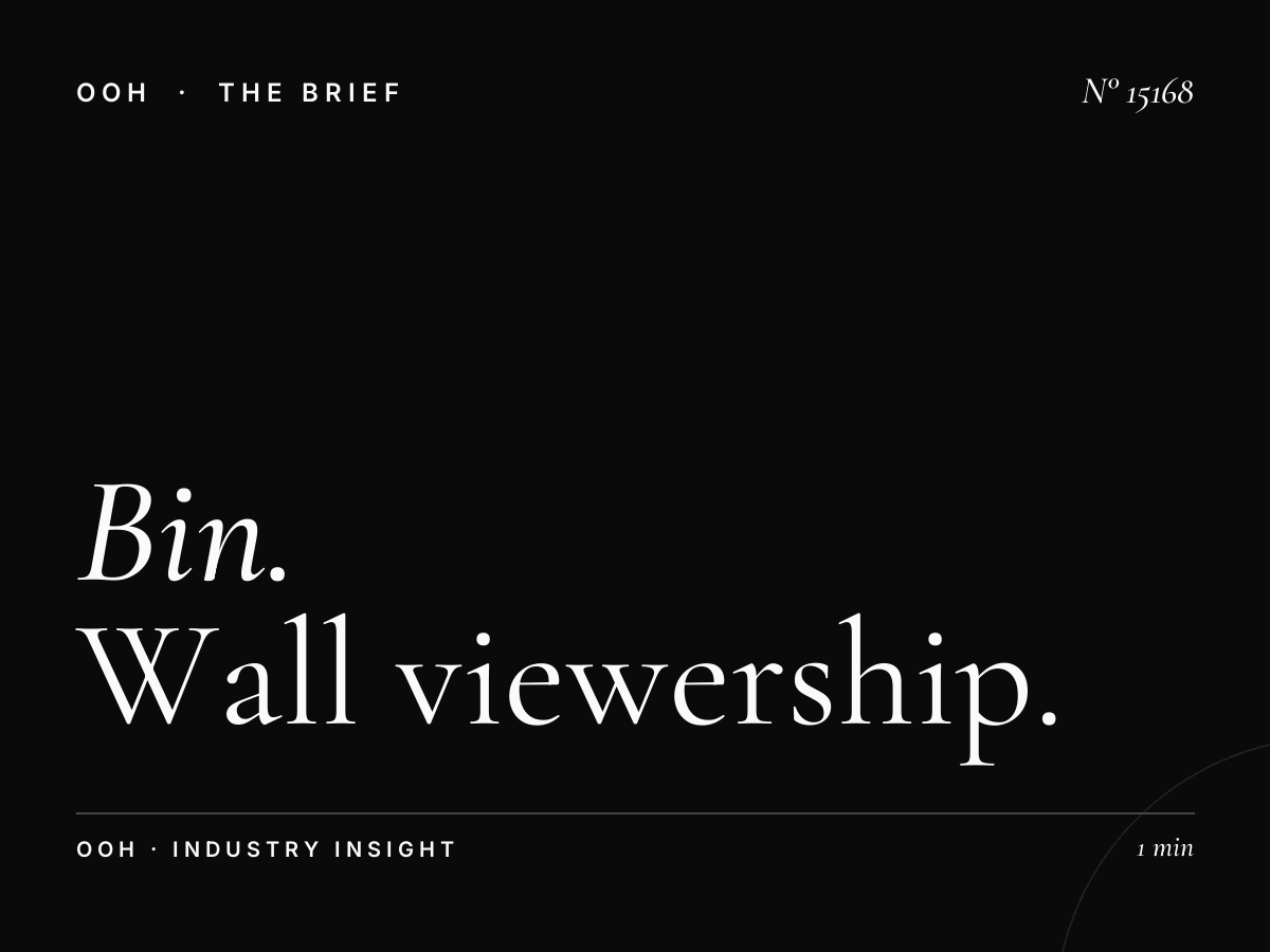 Bin Omran Static Wall Banner Traffic: Wall Viewership