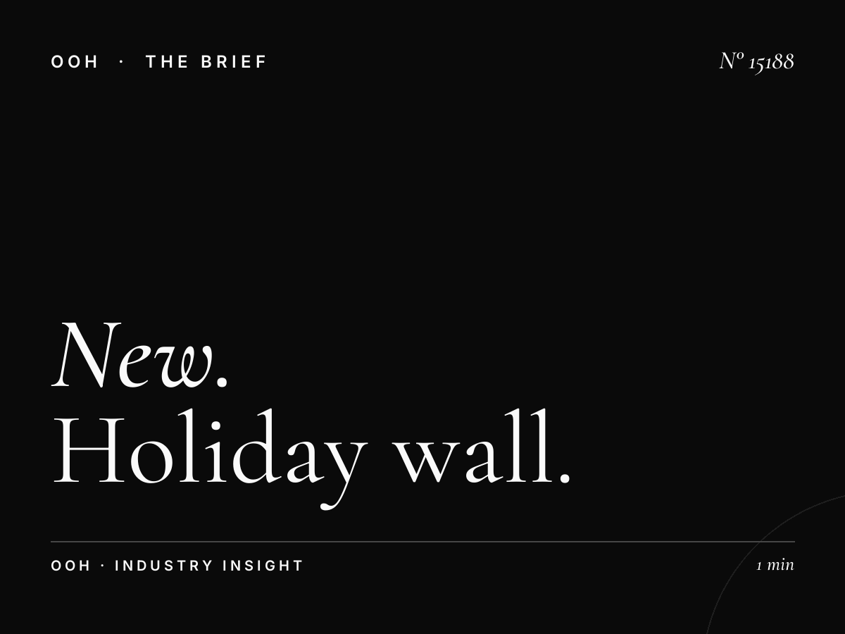 New Year Bin Omran Wall Banner: Holiday Wall Advertising Success in Qatar