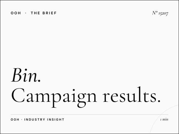 Bin Omran Wall Banner Effectiveness: Campaign Results