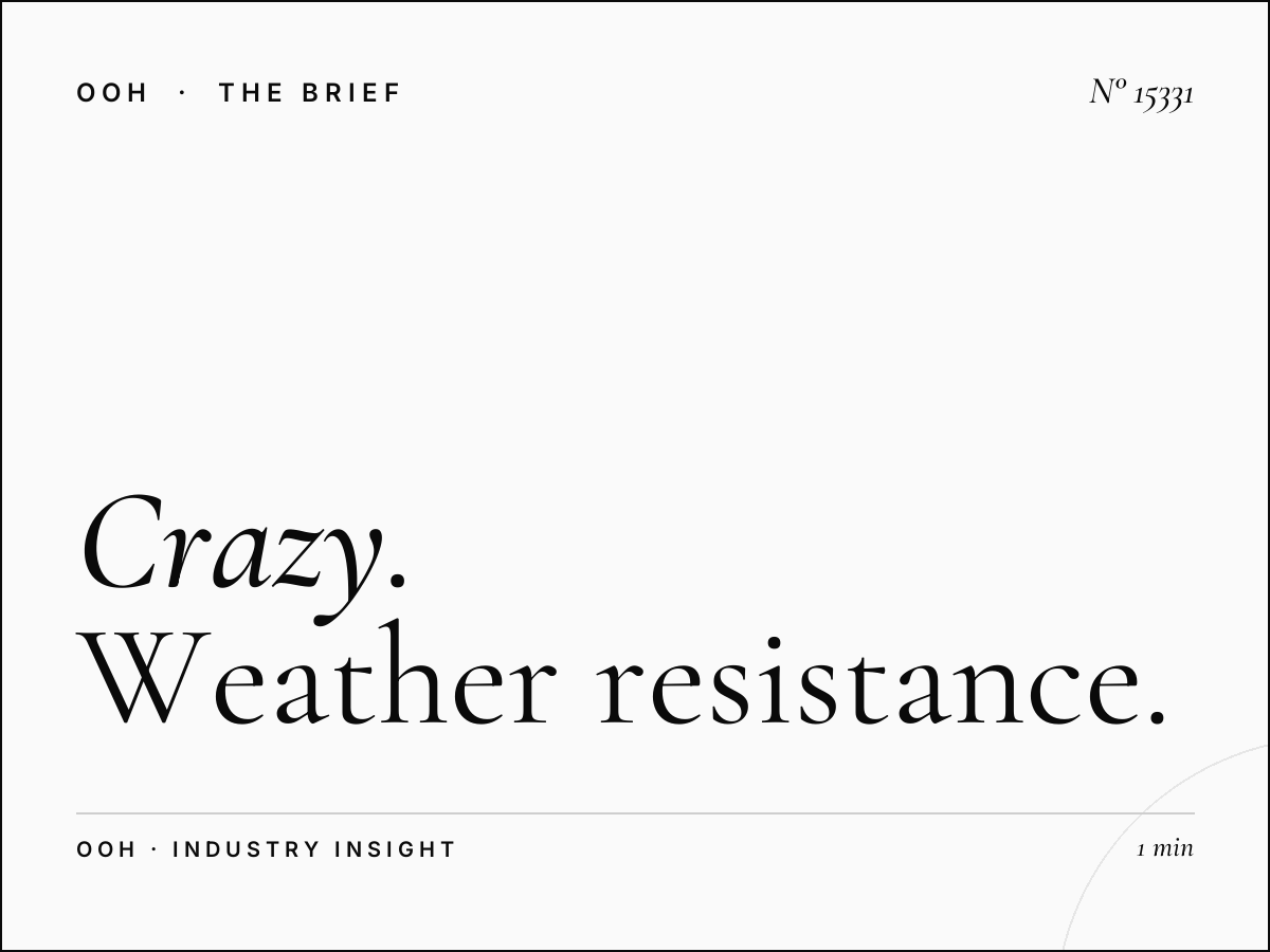 Crazy Billboard Durability Qatar: Weather Resistance