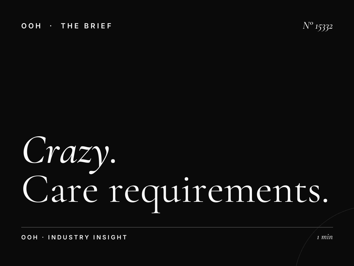 Crazy Static Billboard Maintenance: Care Requirements