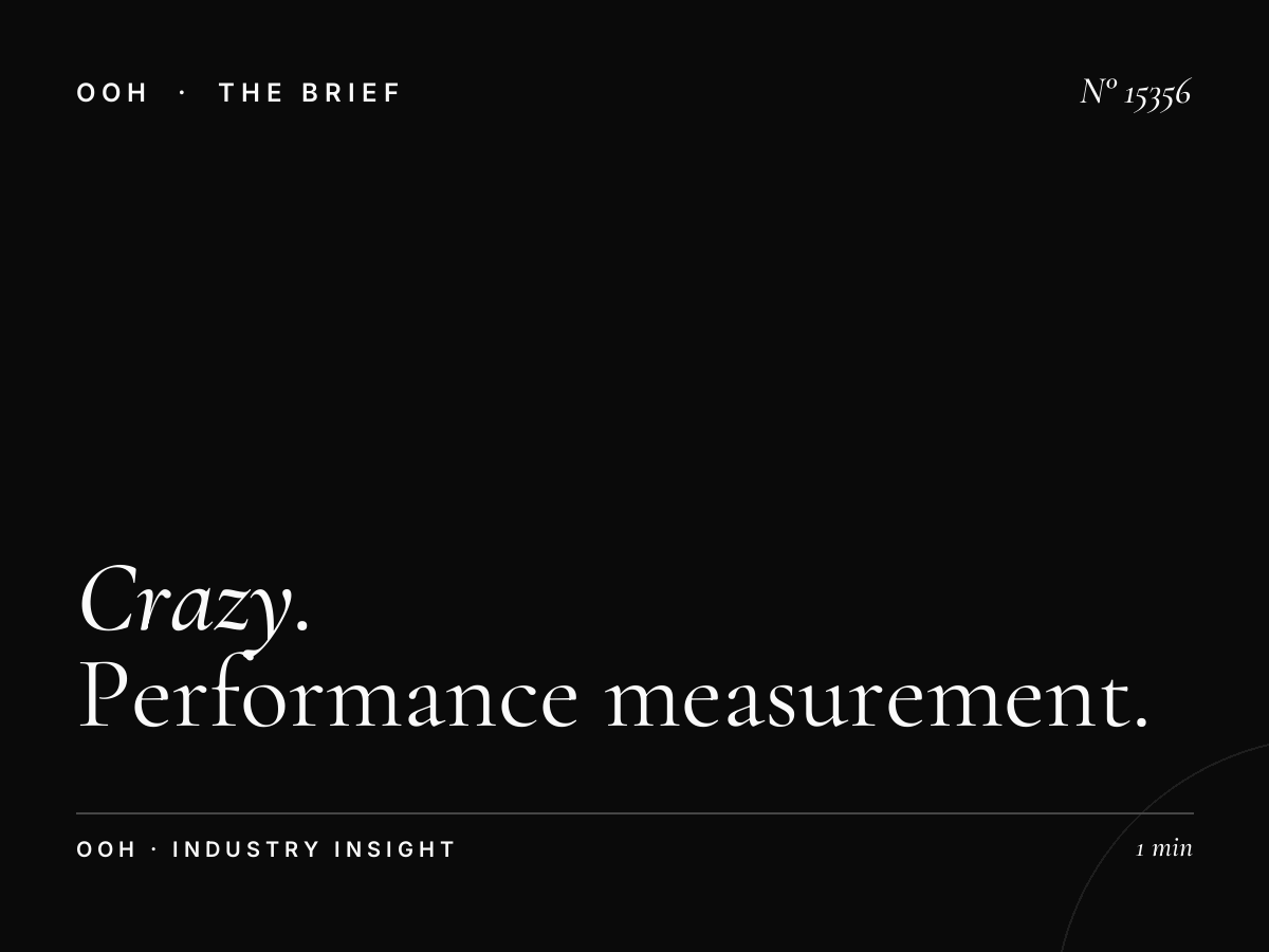 Crazy Static Billboard ROI: Performance Measurement
