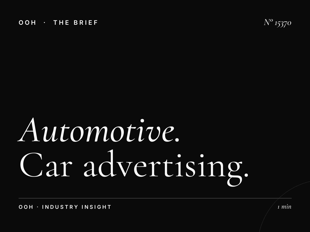 Automotive Brands Crazy Billboard: Car Advertising