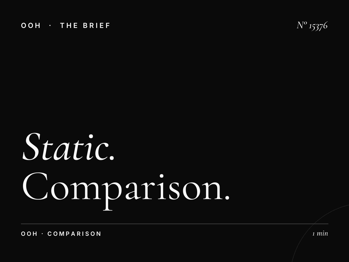 Static Billboard vs Digital: The Ultimate Comparison for Modern Advertisers