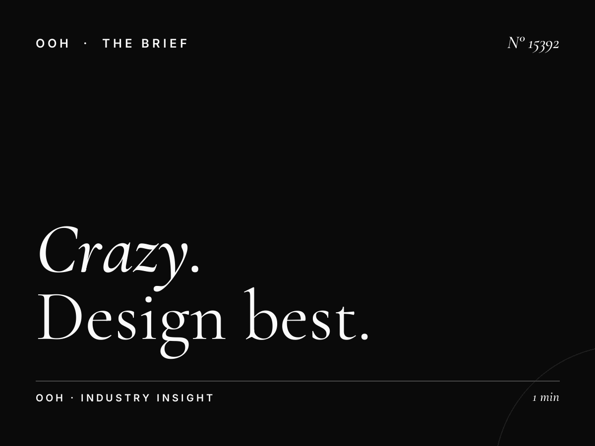 Crazy Billboard Creative Qatar: Design Best Practices