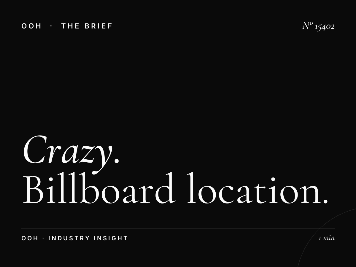 Crazy Static Billboard Placement: Billboard Location Strategies That Break the Rules
