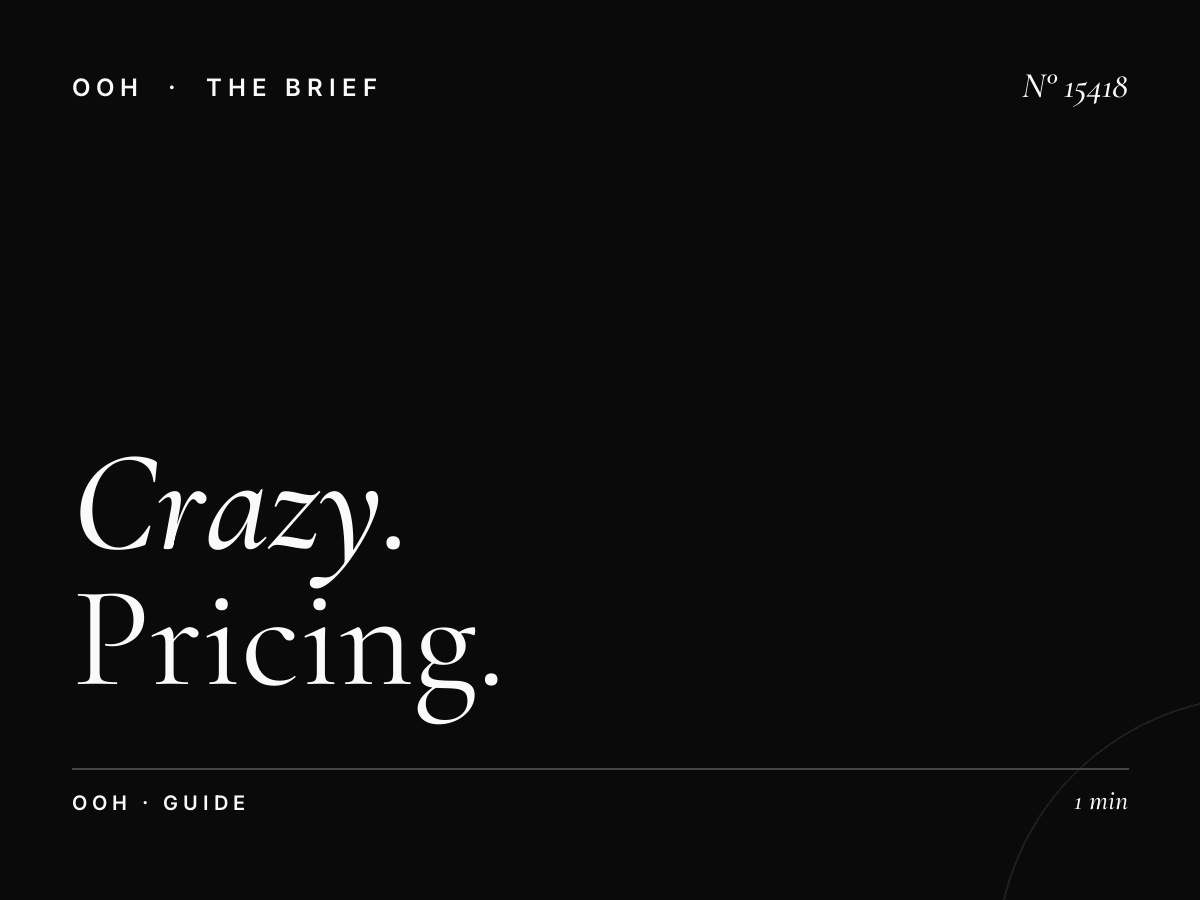Crazy Static Billboard Cost: Complete Pricing Guide 2025