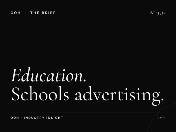 Education Al Saad Hoarding: Schools Advertising That Captures Young Families in Qatar