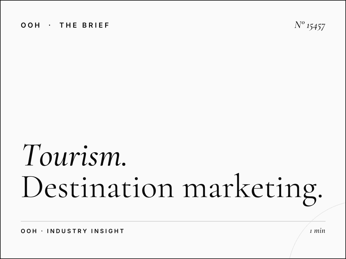 Tourism Al Saad Hoarding: Destination Marketing That Captures Every Journey