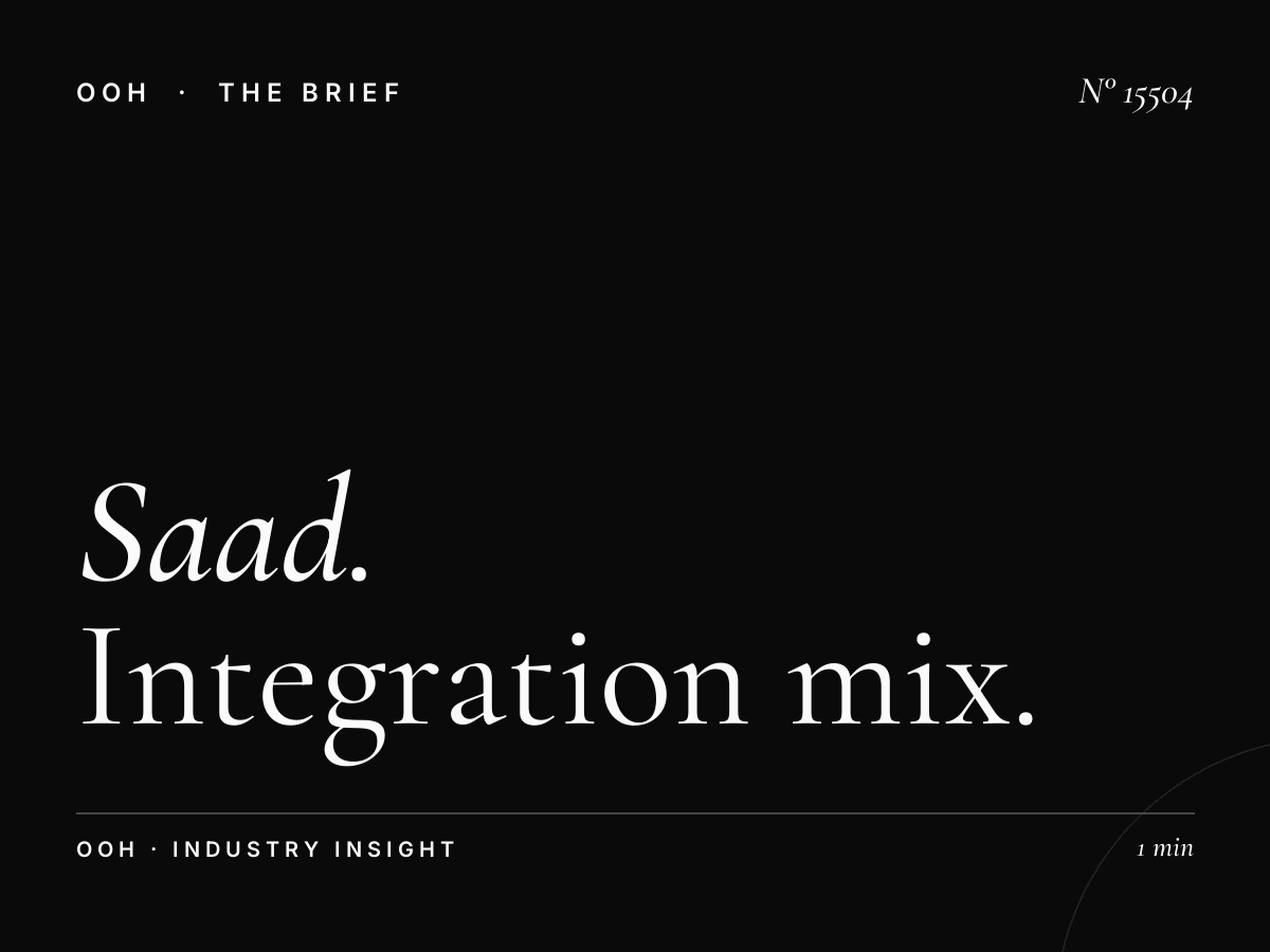 Al Saad Hoarding Marketing: Integration Mix