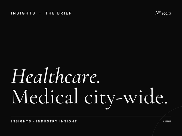 Healthcare Mega Dominance: Medical City-Wide