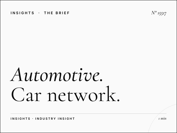 Automotive Brands Static Mega Dominance: Car Network