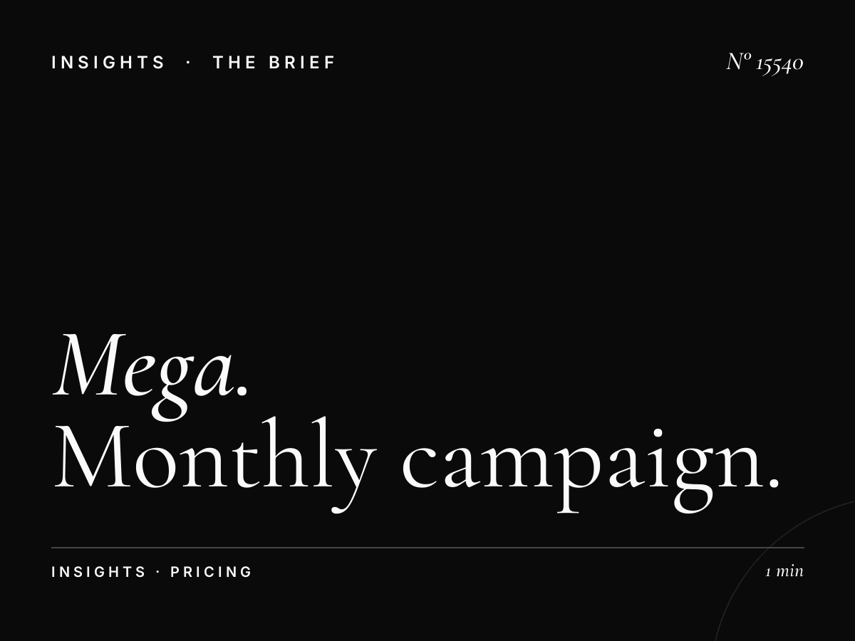Mega Dominance Rates Qatar: Monthly Campaign Pricing