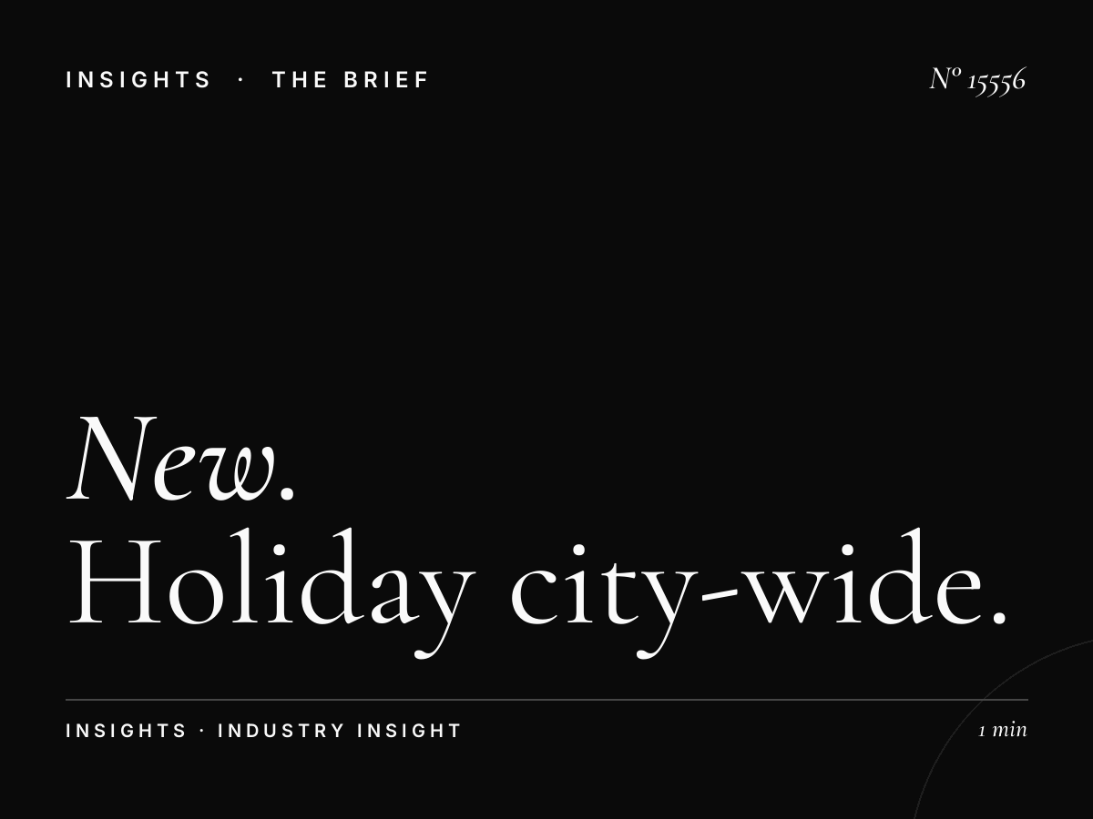 New Year Static Mega Dominance: Holiday City-Wide