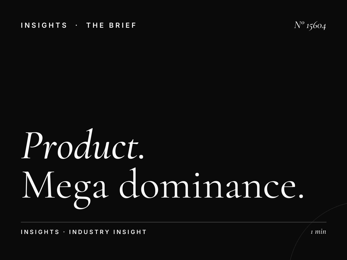 Product Launch Static: How Mega Dominance Delivers High-Impact Market Entry