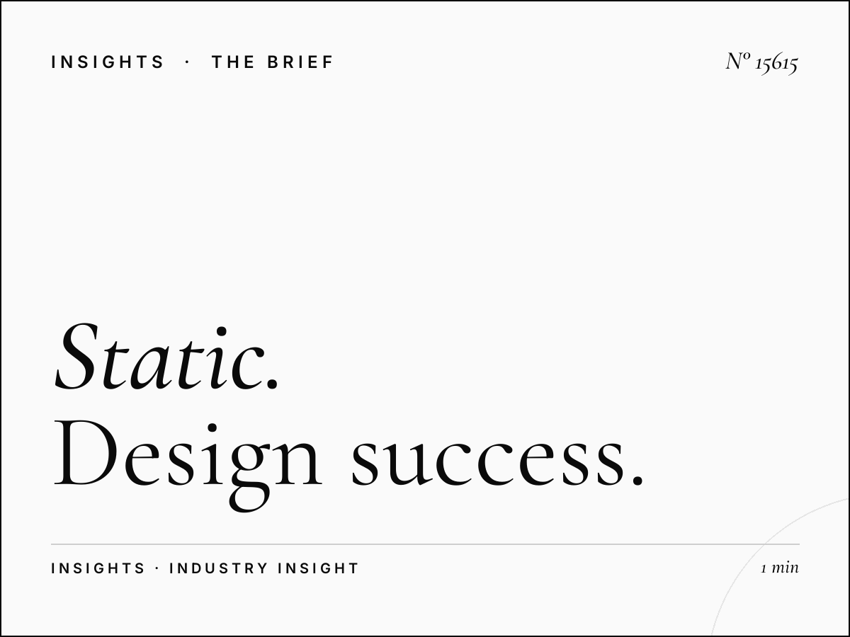Static Mega Dominance Creative: Design Success