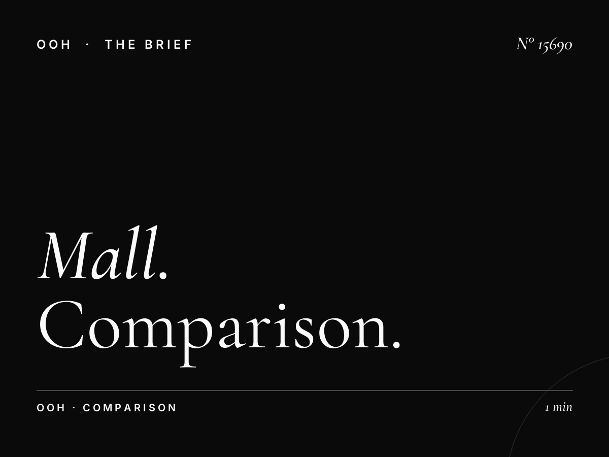 Mall of Qatar Digital Pillars vs Static: Comparison