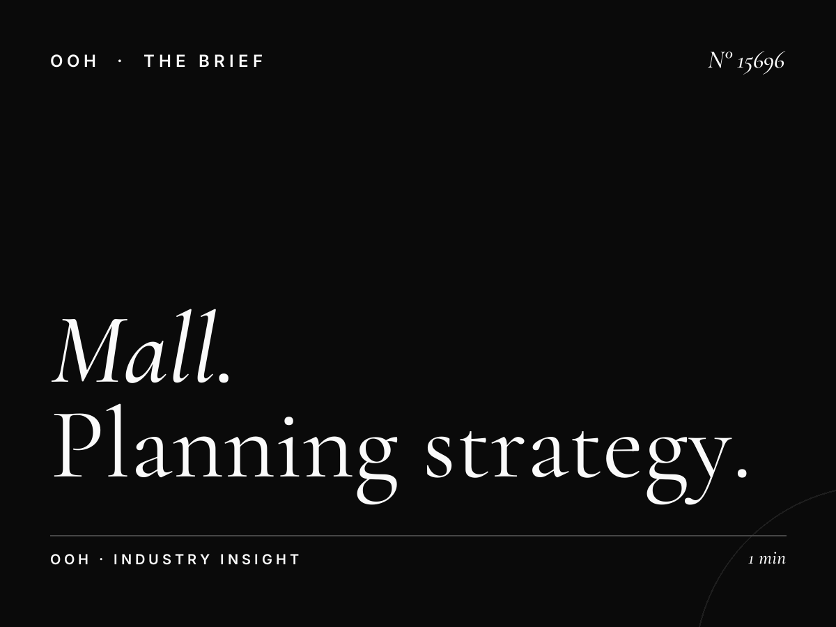 Mall of Qatar Digital Pillars Campaign: Planning Strategy