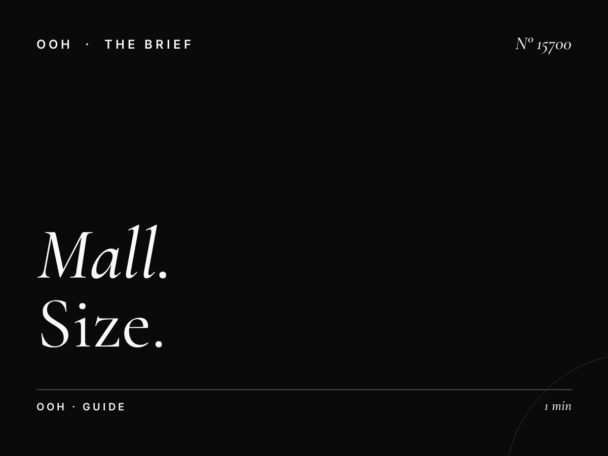 Mall of Qatar Digital Pillars: The Ultimate Size Guide for High-Impact Retail Advertising
