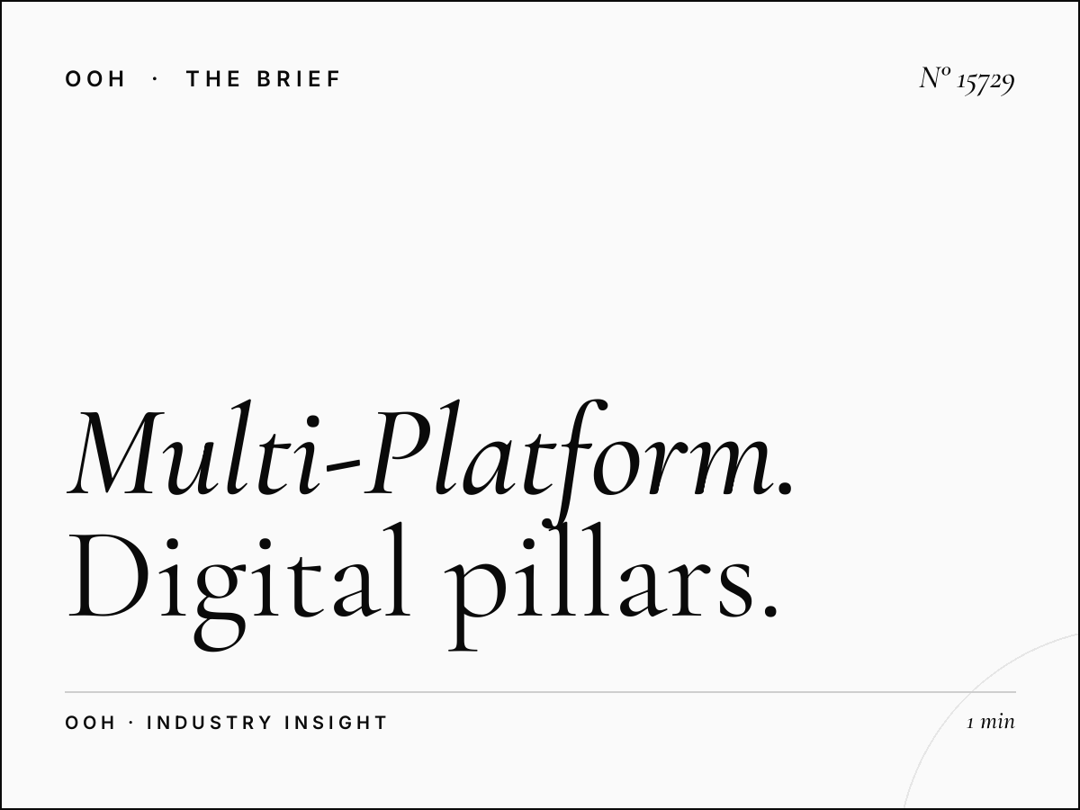 Multi-Platform Mall of Qatar: Digital Pillars Campaign