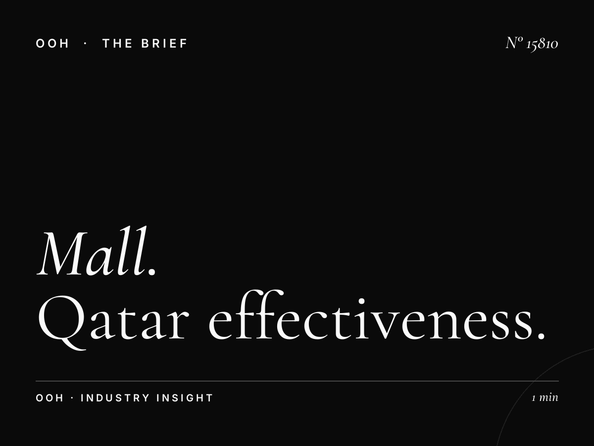 Mall Digital Icons Visibility: Qatar Effectiveness