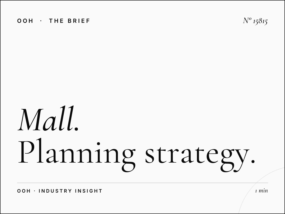 Mall of Qatar Digital Icons Campaign: Planning Strategy