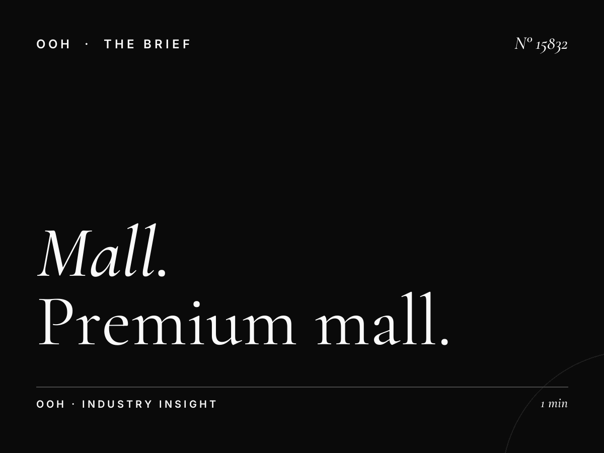 Mall of Qatar Digital Icons: Premium Mall Digital OOH Icons