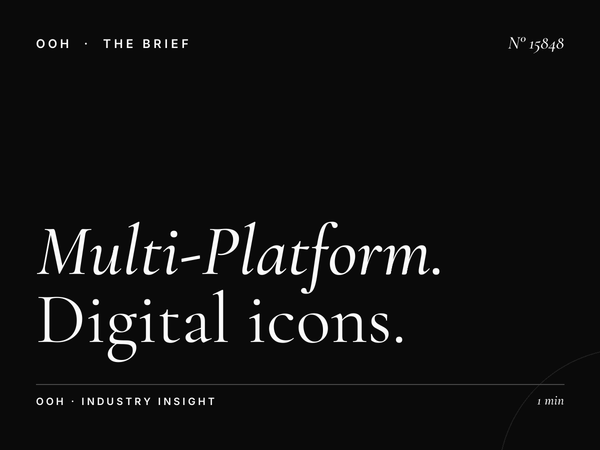 Multi-Platform Mall of Qatar: Digital Icons Campaign